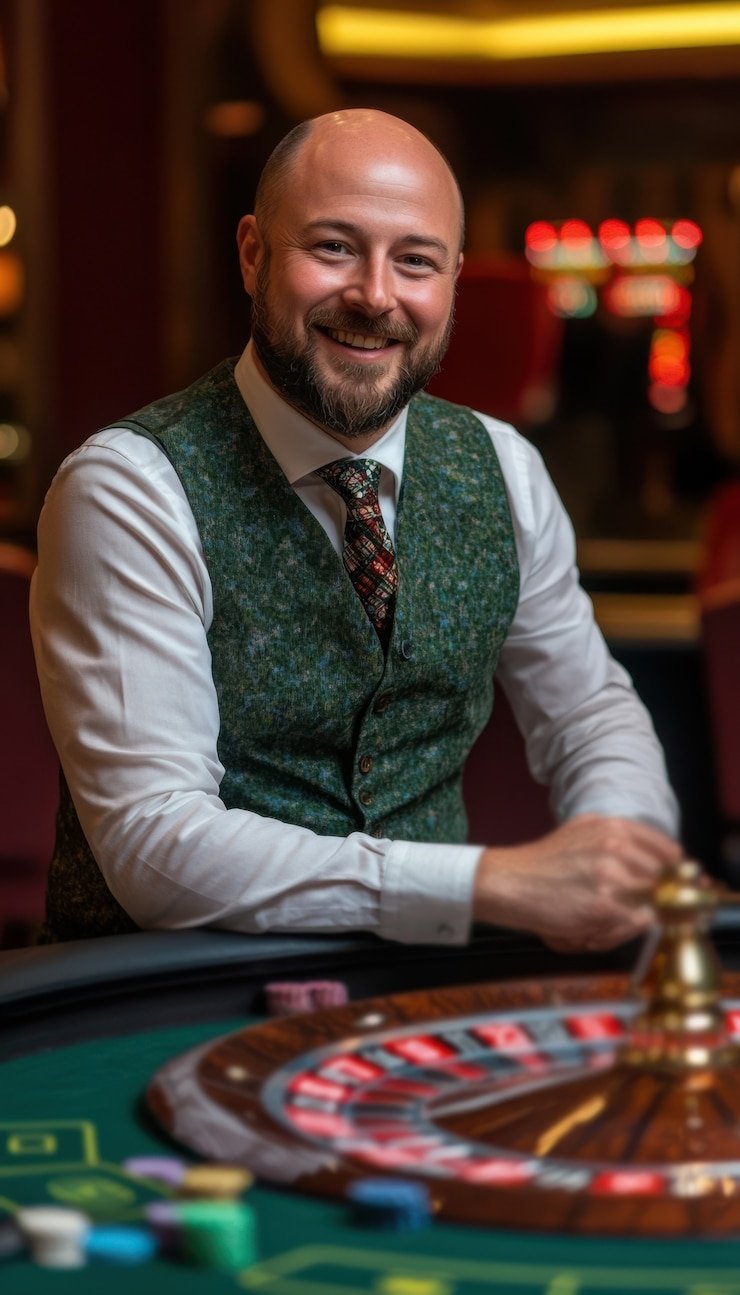 Live blackjack table interface showing bet placement and dealer action